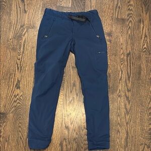 Uniqlo Fleece Lines Deep Blue Pants